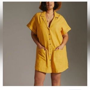 Pilcro/Anthropologie Button Down Tunic Dress